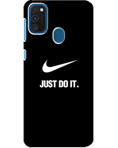 Чехол для Samsung Galaxy A21s с картинкой «Классический принт Nike»