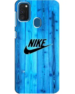 Чехол для Samsung Galaxy A21s с картинкой «Голубое дерево Nike»