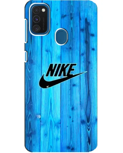 Чехол для Samsung Galaxy A21s с картинкой «Голубое дерево Nike»