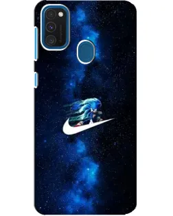 Чехол для Samsung Galaxy A21s с картинкой «Звездный путь Nike»