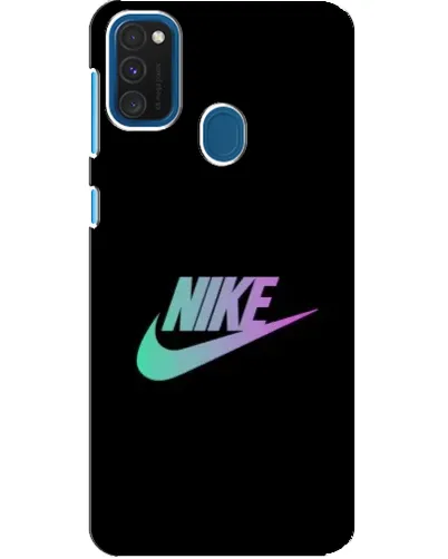 Чехол для Samsung Galaxy A21s с картинкой «Nike — городская ночь»