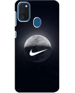Чехол для Samsung Galaxy A21s с картинкой «Nike в стиле граффити»