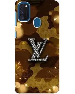 Чохол для Samsung Galaxy A21s з картинкою «Камуфляжний Louis Vuitton»
