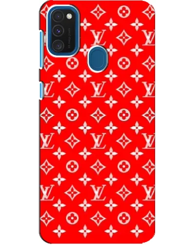 Чохол для Samsung Galaxy A21s з картинкою «Яскравий паттерн LV»
