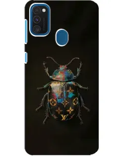 Чохол для Samsung Galaxy A21s з картинкою «LV — мармуровий принт»
