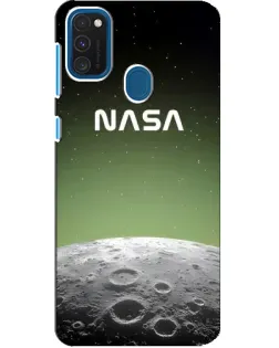 Чехол для Samsung Galaxy A21s с картинкой «NASA — лунный градиент»