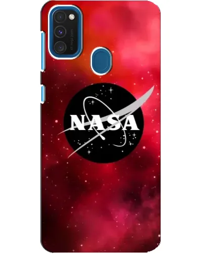Чехол для Samsung Galaxy A21s с картинкой «NASA — красная туманность»