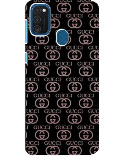 Чохол для Samsung Galaxy A21s з картинкою «Класична монограма Gucci»