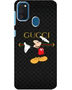 Чохол для Samsung Galaxy A21s з картинкою «Міккі Маус Gucci»