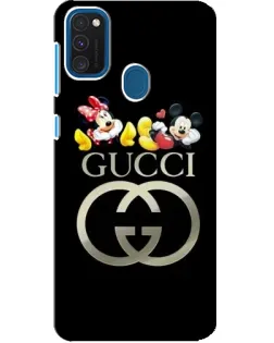 Чохол для Samsung Galaxy A21s з картинкою «Gucci — герої Disney»