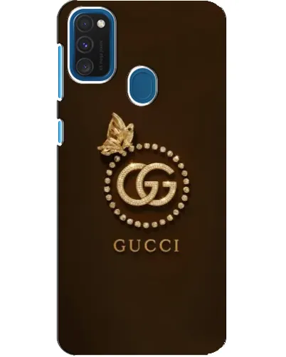 Чохол для Samsung Galaxy A21s з картинкою «Gucci — золотий метелик»