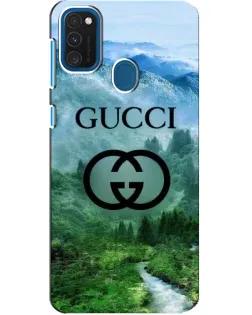 Чохол для Samsung Galaxy A21s з картинкою «Gucci — гірський пейзаж»