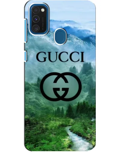 Чохол для Samsung Galaxy A21s з картинкою «Gucci — гірський пейзаж»