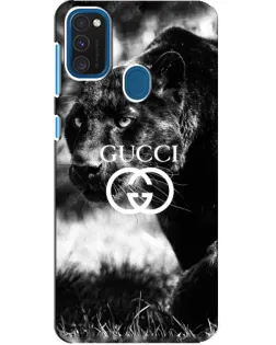 Чехол для Samsung Galaxy A21s с картинкой «Gucci — дикая природа»