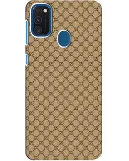 Чехол для Samsung Galaxy A21s с картинкой «Gucci — классический беж»
