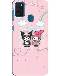 Чохол для Samsung Galaxy A21s з картинкою «My Melody та Kuromi»