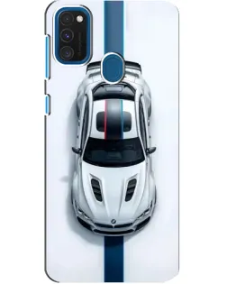 Чехол для Samsung Galaxy A21s с картинкой «Вид сверху — BMW M» Чехол для Samsung Galaxy A21s с картинкой «Вид сверху — BMW M»