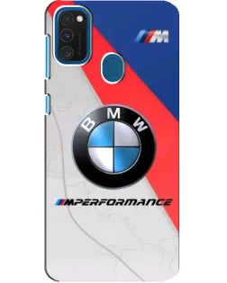 Чехол для Samsung Galaxy A21s с картинкой «BMW Performance стиль» Чехол для Samsung Galaxy A21s с картинкой «BMW Performance стиль»