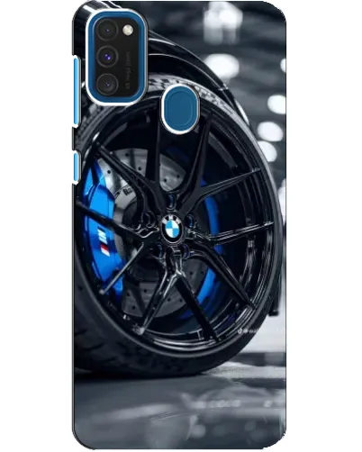 Чехол для Samsung Galaxy A21s с картинкой «Колесо BMW вблизи» Чехол для Samsung Galaxy A21s с картинкой «Колесо BMW вблизи»
