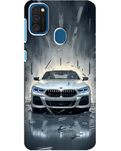 Чехол для Samsung Galaxy A21s с картинкой «BMW в свете фар» Чехол для Samsung Galaxy A21s с картинкой «BMW в свете фар»