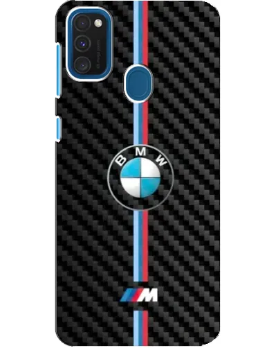 Чехол для Samsung Galaxy A21s с картинкой «Эмблема BMW и карбон» Чехол для Samsung Galaxy A21s с картинкой «Эмблема BMW и карбон»
