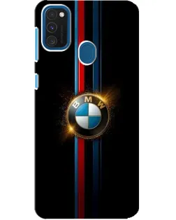 Чехол для Samsung Galaxy A21s с картинкой «BMW M-Power неон»