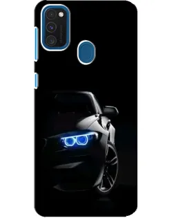 Чехол для Samsung Galaxy A21s с картинкой «BMW — ночной взгляд» Чехол для Samsung Galaxy A21s с картинкой «BMW — ночной взгляд»