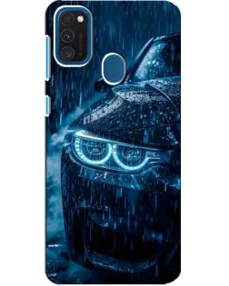 Чехол для Samsung Galaxy A21s с картинкой «BMW под дождем» Чехол для Samsung Galaxy A21s с картинкой «BMW под дождем»