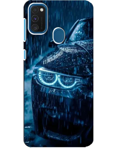 Чехол для Samsung Galaxy A21s с картинкой «BMW под дождем» Чехол для Samsung Galaxy A21s с картинкой «BMW под дождем»
