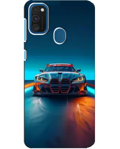 Чехол для Samsung Galaxy A21s с картинкой «BMW — огни неона» Чехол для Samsung Galaxy A21s с картинкой «BMW — огни неона»