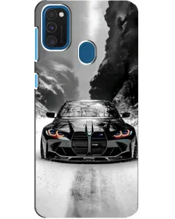 Чехол для Samsung Galaxy A21s с картинкой «BMW — акварельный дрифт» Чехол для Samsung Galaxy A21s с картинкой «BMW — акварельный дрифт»