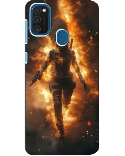Чохол для Samsung Galaxy A21s з картинкою «BMW — швидкість у дощі» Чохол для Samsung Galaxy A21s з картинкою «BMW — швидкість у дощі»
