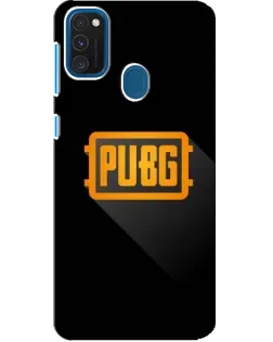 Чохол для Samsung Galaxy A21s з картинкою «PUBG — рамка лого»
