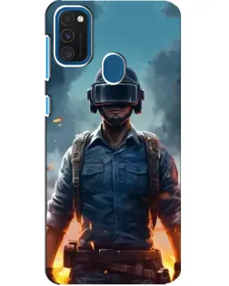 Чохол для Samsung Galaxy A21s з картинкою «PUBG — реалістичний герой»