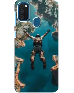 Чохол для Samsung Galaxy A21s з картинкою «PUBG — вільне падіння»