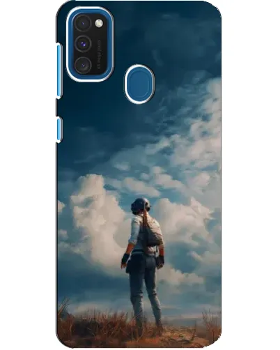 Чохол для Samsung Galaxy A21s з картинкою «Герой PUBG на скелі» Чохол для Samsung Galaxy A21s з картинкою «Герой PUBG на скелі»
