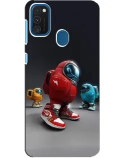 Чохол для Samsung Galaxy A21s з картинкою «Among Us — 3D стиль»