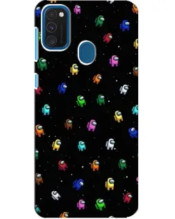 Чохол для Samsung Galaxy A21s з картинкою «Екіпаж Among Us»