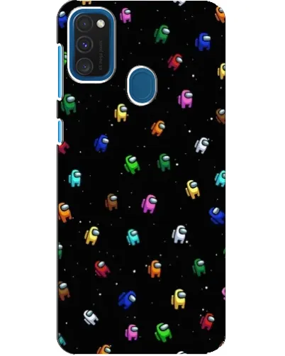 Чехол для Samsung Galaxy A21s с картинкой «Экипаж Among Us» Чехол для Samsung Galaxy A21s с картинкой «Экипаж Among Us»