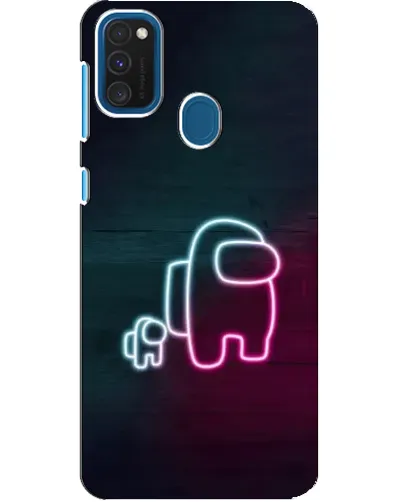 Чехол для Samsung Galaxy A21s с картинкой «Among Us неон-арт» Чехол для Samsung Galaxy A21s с картинкой «Among Us неон-арт»