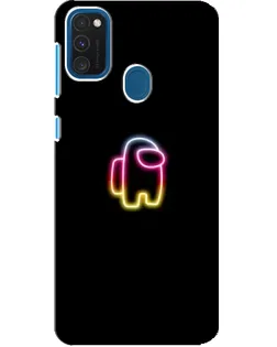 Чехол для Samsung Galaxy A21s с картинкой «Among Us градиент»