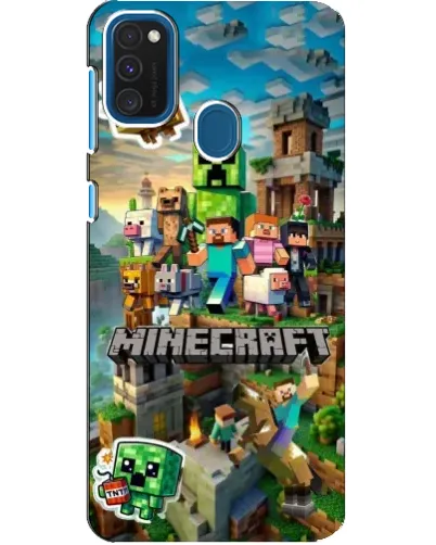 Чехол для Samsung Galaxy A21s с картинкой «Замок Minecraft» Чехол для Samsung Galaxy A21s с картинкой «Замок Minecraft»