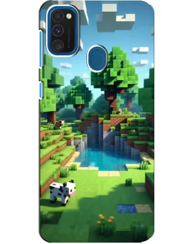 Чехол для Samsung Galaxy A21s с картинкой «Minecraft летний день» Чехол для Samsung Galaxy A21s с картинкой «Minecraft летний день»