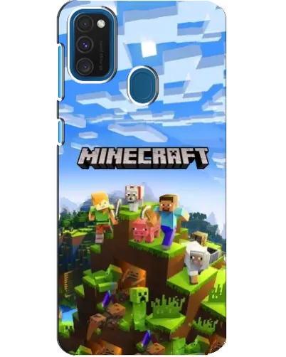 Чехол для Samsung Galaxy A21s с картинкой «Minecraft классический мир» Чехол для Samsung Galaxy A21s с картинкой «Minecraft классический мир»