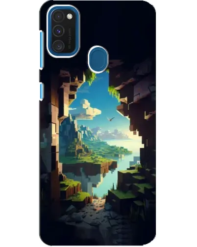 Чехол для Samsung Galaxy A21s с картинкой «Вид из пещеры» Чехол для Samsung Galaxy A21s с картинкой «Вид из пещеры»