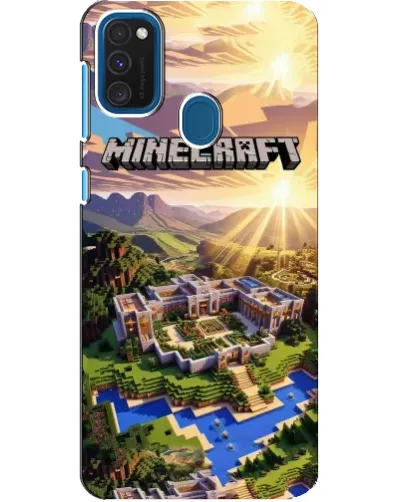 Чехол для Samsung Galaxy A21s с картинкой «Minecraft панорама» Чехол для Samsung Galaxy A21s с картинкой «Minecraft панорама»