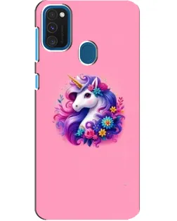 Чехол для Samsung Galaxy A21s с картинкой «Сказочный единорог»