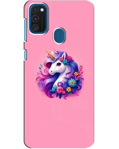 Чехол для Samsung Galaxy A21s с картинкой «Сказочный единорог»