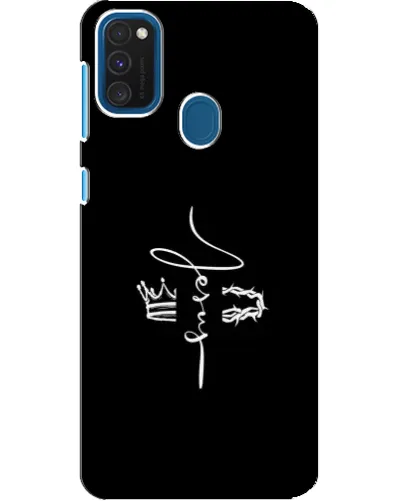 Чохол для Samsung Galaxy A21s з картинкою «Король Слави Jesus»