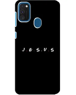 Чохол для Samsung Galaxy A21s з картинкою «Крапки віри J.E.S.U.S.»